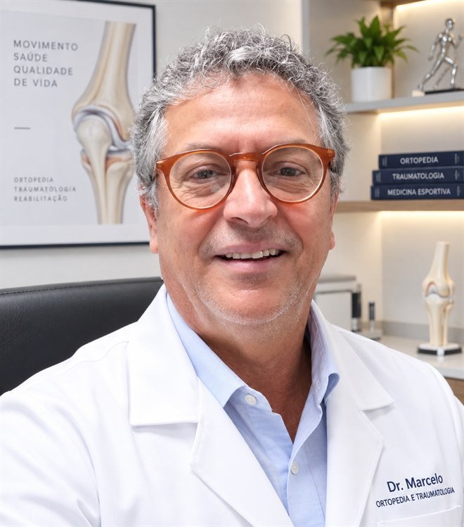 Dr. Marcelo Borner de Araújo, médico ortopedista e traumatologista da Fisiotrauma Nilópolis